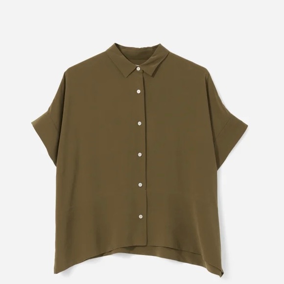 Everlane Silk Square Shirt - Picture 1 of 3